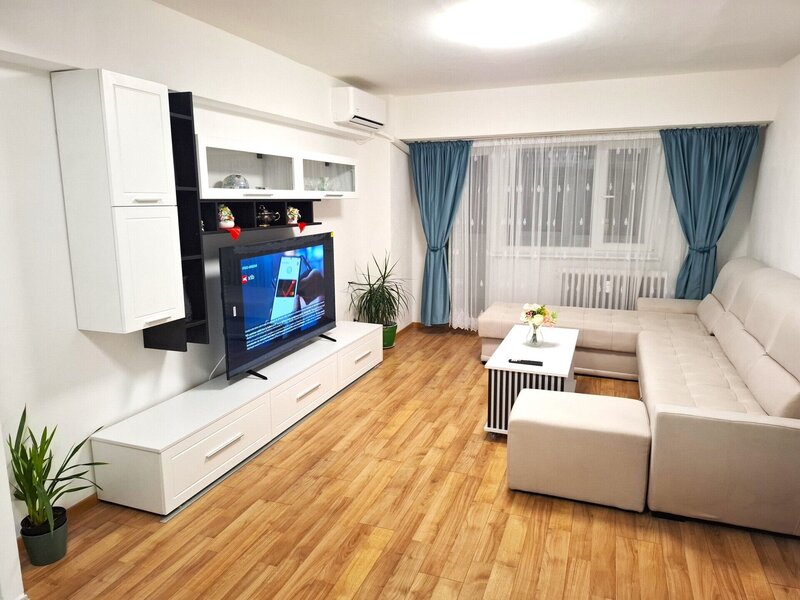 Nicolae Titulescu 51, Victoriei, apartament 3 camere, Airbnb.